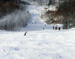skiing at Caberfae