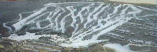 view of camelback ski area