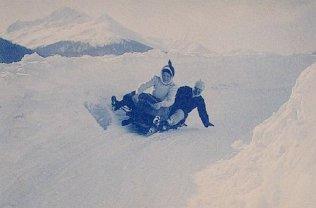bobsledding as a public sport, public domain photo