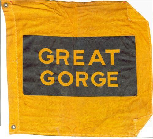 original slalom flag from Great Gorge