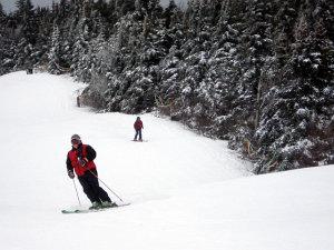 lodge trail at mt snow