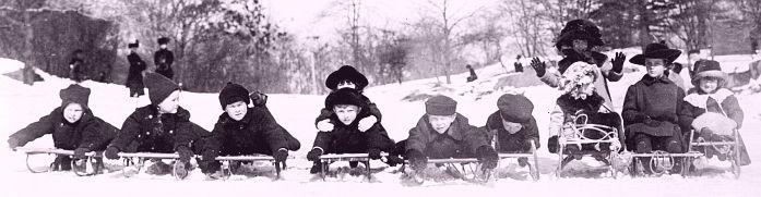 historic sleigh ride photo